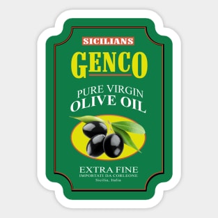 Genco Olive Oil Sticker